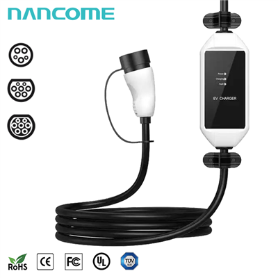 Bộ sạc EV di động có màn hình màu